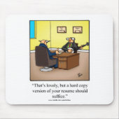 Funny Business Office Humor Mousepad "Spectickles" Muismat (Voorkant)