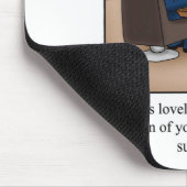 Funny Business Office Humor Mousepad "Spectickles" Muismat (Hoek)