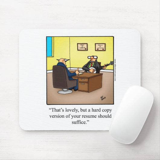 Funny Business Office Humor Mousepad "Spectickles" Muismat (Met muis)