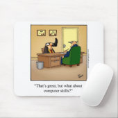 Funny Business Office Humor Mousepad "Spectickles" Muismat (Met muis)