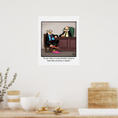 Funny Business Office Humor Poster (Keuken)