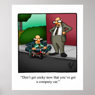 Funny Business Office Humor Poster