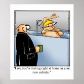 Funny Business Office Humor Poster (Voorkant)