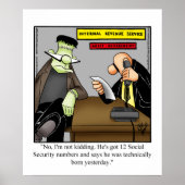 Funny Business Office Humor Poster (Voorkant)