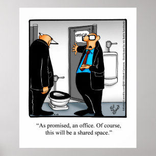 Funny Business Office Humor Poster