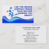 Funny Business Personal Investigation Card Visitekaartje (Voorkant / Achterkant)