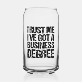 Funny Business School Afstuderen College Afstudere Blikvorm Glas