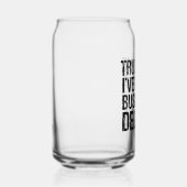 Funny Business School Afstuderen College Afstudere Blikvorm Glas (Rechts)