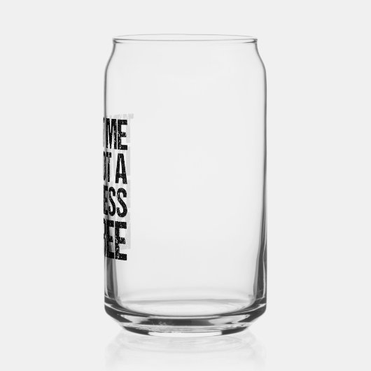 Funny Business School Afstuderen College Afstudere Blikvorm Glas (Links)