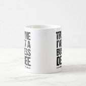 Funny Business School Afstuderen Custom College Koffiemok (Center)