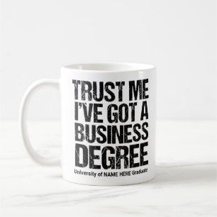 Funny Business School Afstuderen Custom College Koffiemok