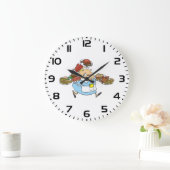 Funny Busy Waitress Overworked Server Grote Klok (Huis)