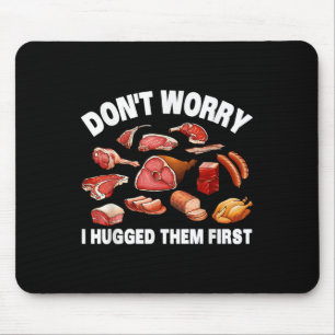 Funny Butcher for Men Animal Slaughter Meat Muismat