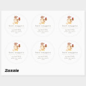 Funny Butt Nugget Farm Coop Egg Carton Label (Vel)