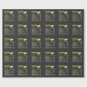 Funny Butter Nutrition Feit Food Fat Humor Cadeaupapier (Vlak)