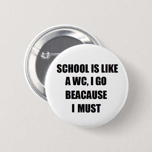 Funny Button (Voorkant /achterkant)