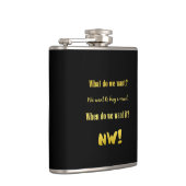 Funny Buy a Vowel — Now! Heupfles (Rechts)