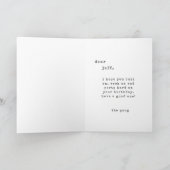 Funny Buzz On Rock Gekke Birthday Humor Black Kaart (Binnen)