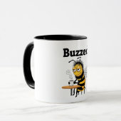 Funny Buzzed Bee Mok (Voorkant links)