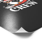 Funny Bye 2025 2026 Crew New Year Friends Squad Foto Afdruk (Hoek)