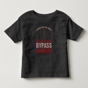 Funny Bypass Open Heart Surgery Recovery Gift Kinder Shirts