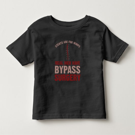 Funny Bypass Open Heart Surgery Recovery Gift Kinder Shirts (Voorkant)
