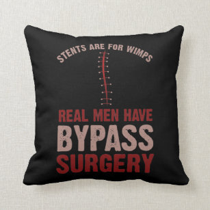 Funny Bypass Open Heart Surgery Recovery Gift Kussen