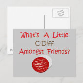 Funny C-Diff Zurse T-Shirts & Gifts Briefkaart (Voorkant / Achterkant)