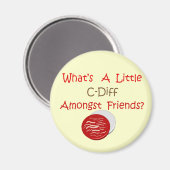 Funny C-Diff Zurse T-Shirts & Gifts Magneet (Voorkant / Achterkant)