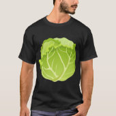 Funny Cabbage Fruit Halloween Costume Cabbage T-shirt (Voorkant)