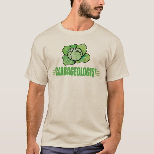 Funny Cabbage Lover T-shirt (Voorkant)
