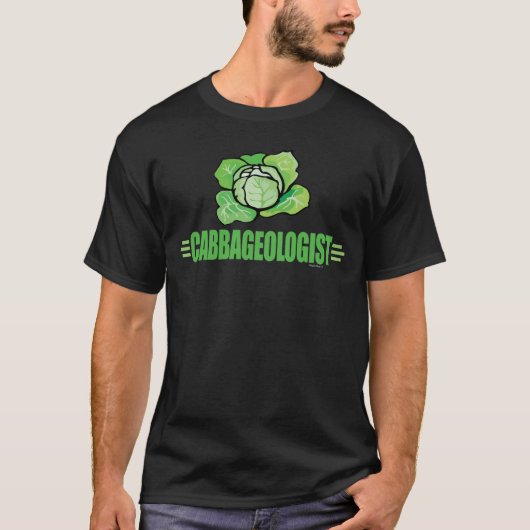 Funny Cabbage Lover T-shirt (Voorkant)