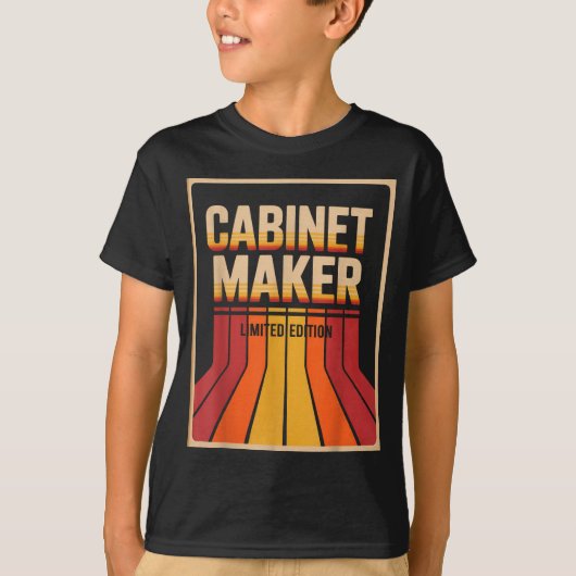 Funny Cabinet Maker Limited Edition Woodworking Hu T-shirt (Voorkant)
