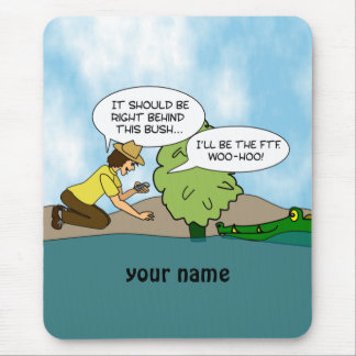 Funny Cache Geocaching Personalized Mouse Mat Muismat