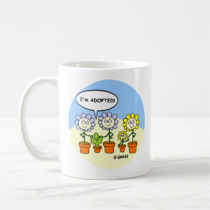 Funny Cactus en Flowers Cute Cartoon Southwest Koffiemok