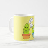 Funny cactus koffiemok (Voorkant links)