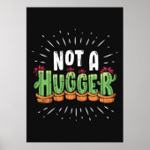Funny Cactus Poster (Voorkant)