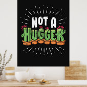 Funny Cactus Poster (Keuken)