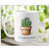 Funny Cactus Stay Sharp Garden House Planten Pot Koffiemok
