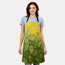 Funny Cactus Succulent Gardener Plant mama Schort
