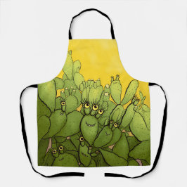 Funny Cactus Succulent Gardener Plant mama Schort