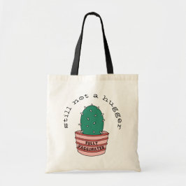 Funny Cactus: Volledig gevaccineerd, nog steeds ge Tote Bag