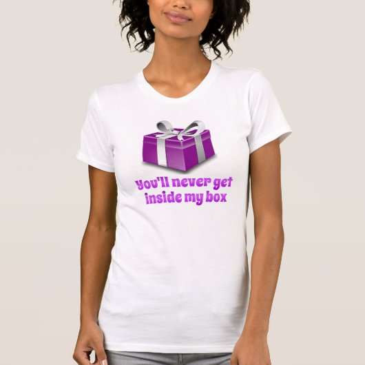 FUNNY CADEAU, BINNEN MIJN DOOS T-SHIRT (Voorkant)