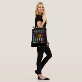 Funny Cafeteria School Lunch Lady Week Humor Tote Bag (Op model)