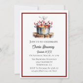 Funny Cajun Graduation Party Kaart (Voorkant)