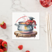 Funny Cajun Graduation Party Servet (Insitu)