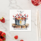 Funny Cajun Graduation Party Servet (Insitu)