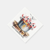 Funny Cajun Graduation Party Servet (Hoek)