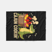 Funny Cajun Louisiana Boil Alligator Crawfish Mard Fleece Deken (Voorkant (Horizontaal))