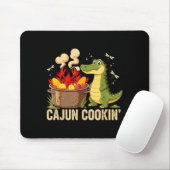 Funny Cajun Louisiana Boil Alligator Crawfish Mard Muismat (Met muis)